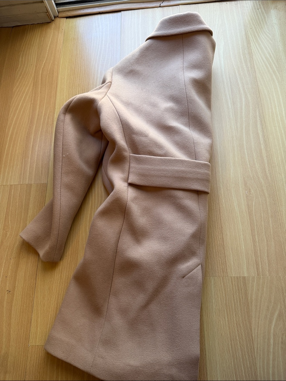 kate spade Tan Wool-Blend Trench Coat - Picture 4 of 13